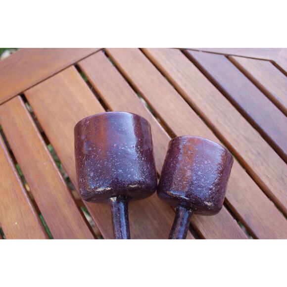 Vintage Wine and Water Glasses / Hand Blown Bubble Glass / Barware / Cocktails - Picture 3 of 8